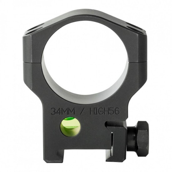 ACCU-TAC 34MM SCOPE RING WITH BUBBLE LEVEL.