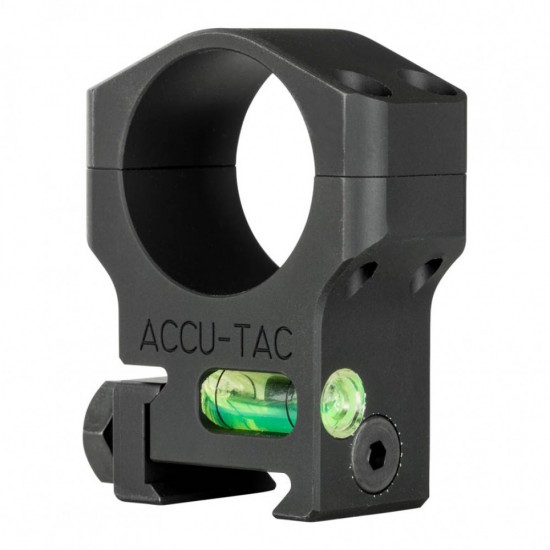 ACCU-TAC 34MM SCOPE RING WITH BUBBLE LEVEL.