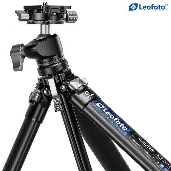 Leofoto AZ-204C Carbon Fibre Travel Tripod + LH-25R Ball Head Leofoto AZ-204C Carbon Fibre Travel Tripod + LH-25R Ball Head