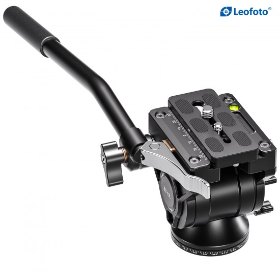 Leofoto BV-10L Fluid Video Head Arca QR Release