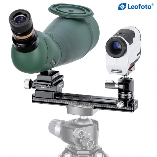 Leofoto FDM-02 Binocular rangefinder rail kit