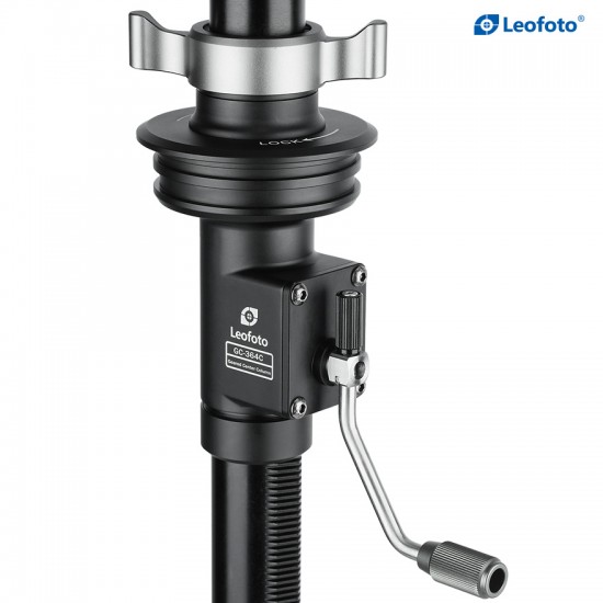  Leofoto GC-364C Geared Center Column for Tripod with 75mm Bowl Adapter