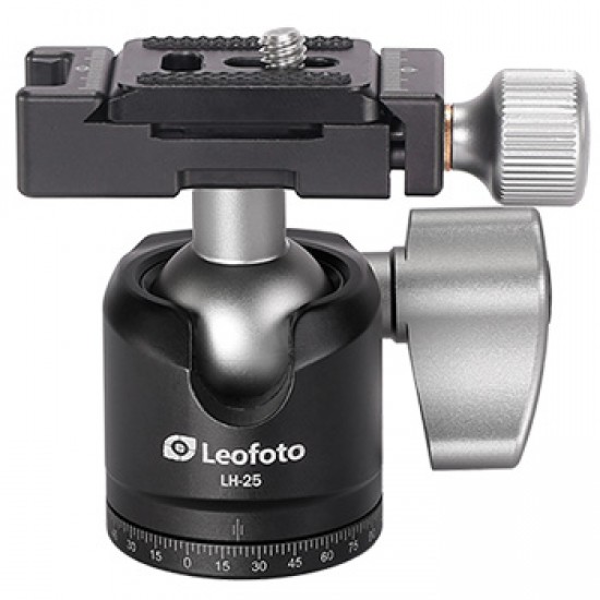 Leofoto LH-25+PU-25 Low Profile Ball Head