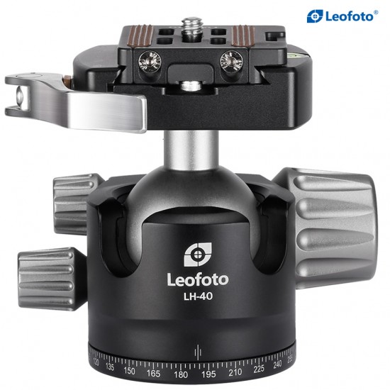 Leofoto Mr. Q LQ-324C+LH-40LR Tripod 32mm 4 Section