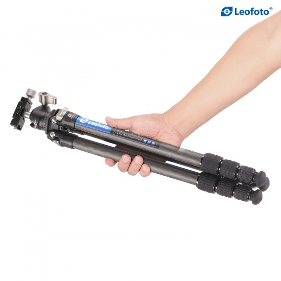 Leofoto LS-224 Carbon Fiber Travel Tripod with LH-25 Low-Profile Ball Head Leofoto LS-224 Carbon Fiber Travel Tripod with LH-25 Low-Profile Ball Head