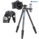 Leofoto LS-224 Carbon Fiber Travel Tripod with LH-25 Low-Profile Ball Head Leofoto LS-224 Carbon Fiber Travel Tripod with LH-25 Low-Profile Ball Head