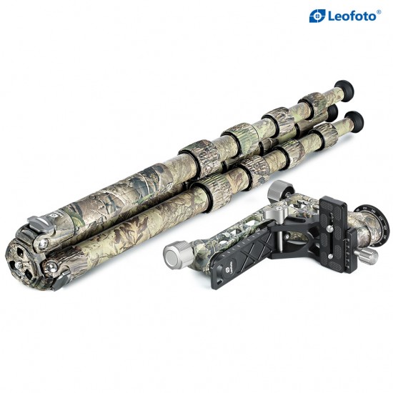 Leofoto LS-365C+PG-1 (Camo) Ranger Series Tripod 36mm 5 Section 