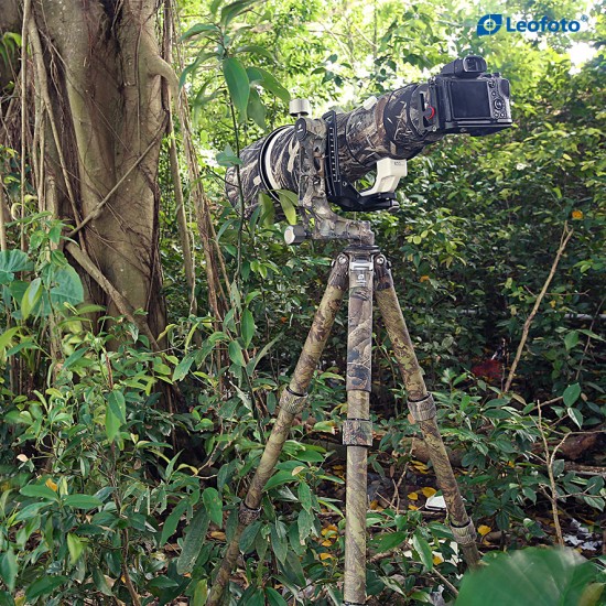 Leofoto LS-365C+PG-1 (Camo) Ranger Series Tripod 36mm 5 Section 