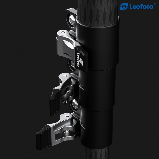 Leofoto LSR-284C Ranger Series Tripod 28mm 4 Section Flip Lock