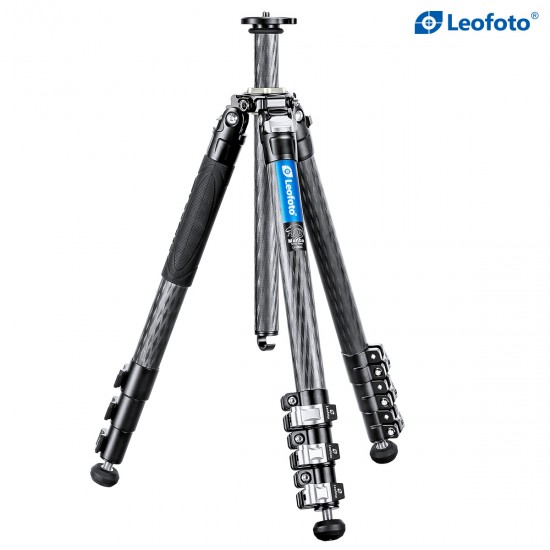 Leofoto LV-284C 4-Section Mamba Carbon Fiber Tripod for use with with BV-5 Head System