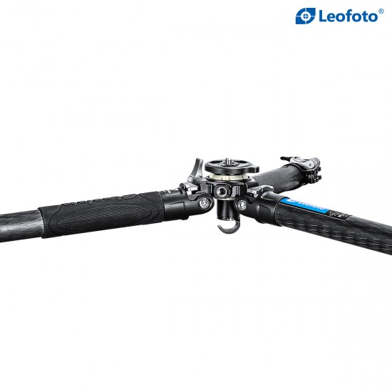 Leofoto LV-284C 4-Section Mamba Carbon Fiber Tripod for use with with BV-5 Head System