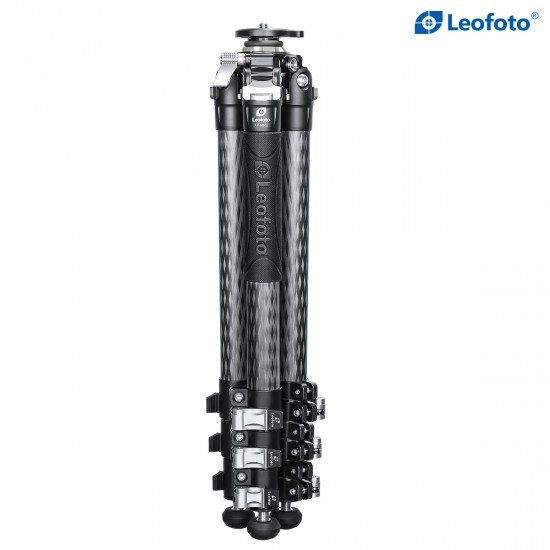 Leofoto LV-323C 3-Section Mamba Carbon Fiber Tripod for use with with BV-10/5 Head System