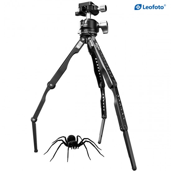 Leofoto MT-04 Spider Aluminum Mini Tripod with LH-30 Ball Head Leofoto MT-04 Spider Aluminum Mini Tripod with LH-30 Ball Head
