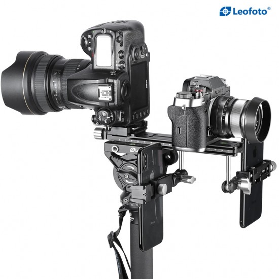 Leofoto NR-140D Rail Kit with QD Release